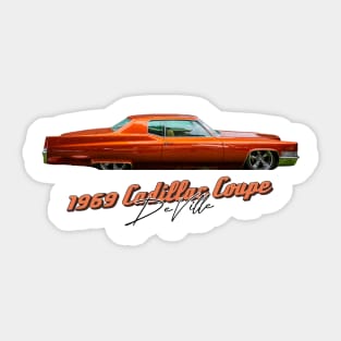 1969 Cadillac Coupe Deville Sticker